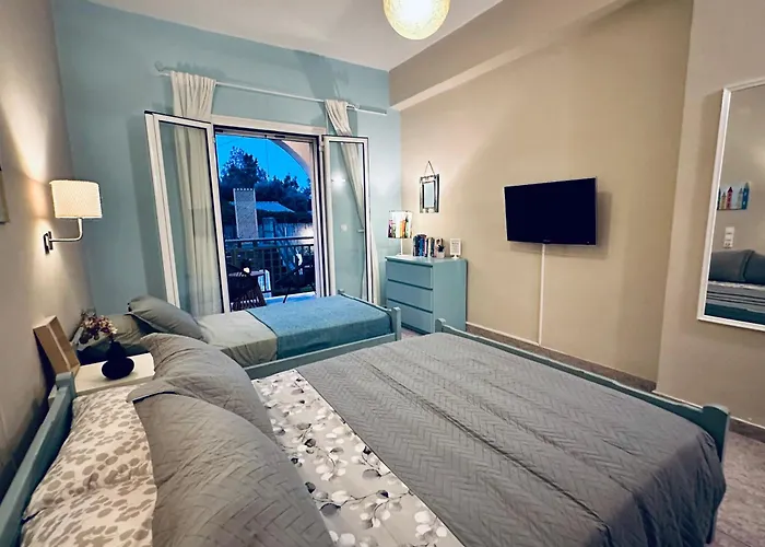 Appart hôtel Royal Jelly - Renovated With Pool Just 5 Minutes Walk From The By Mana Gers Marathiás